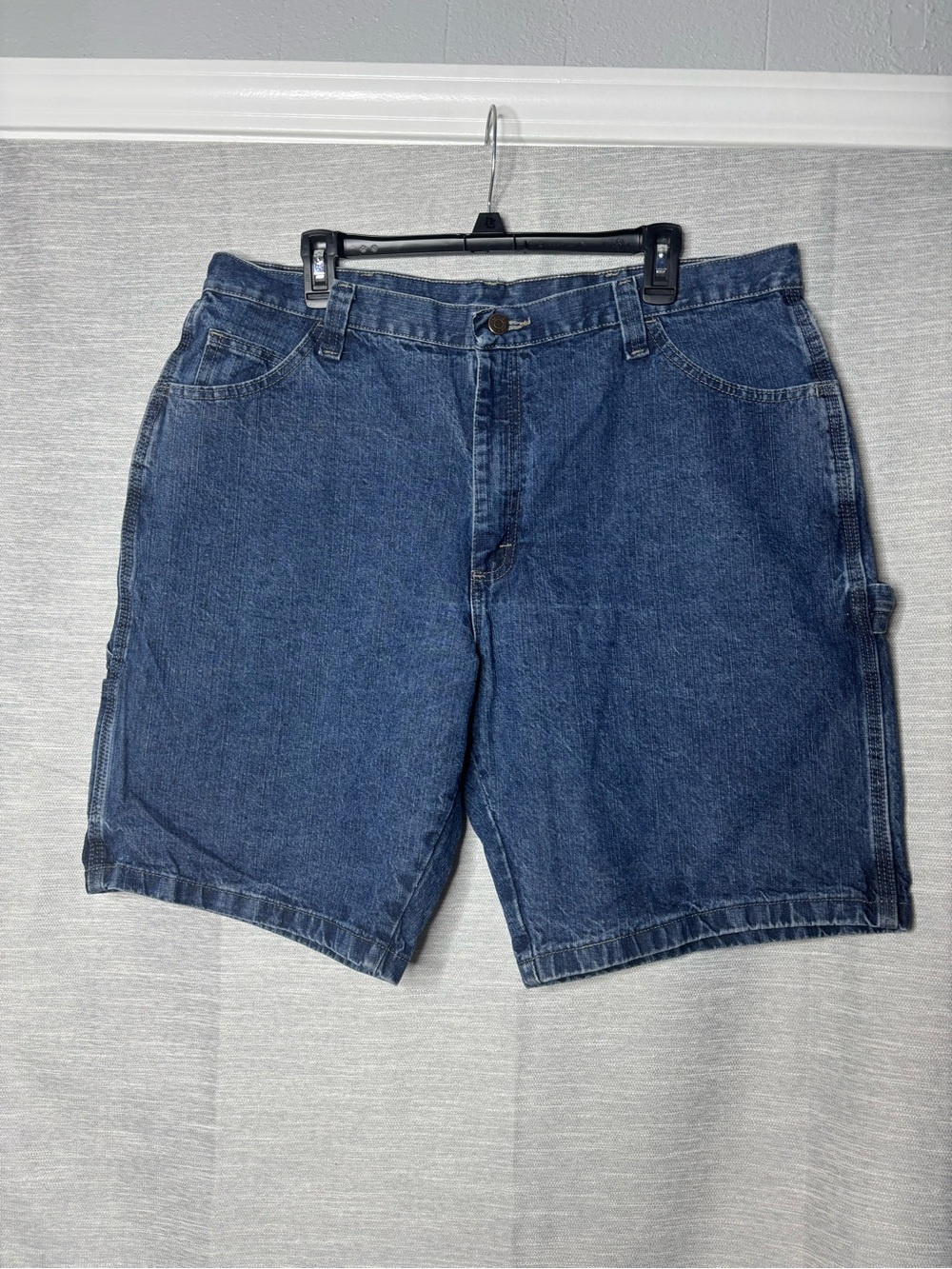 Wrangler Men's Denim Shorts - Dark Blue